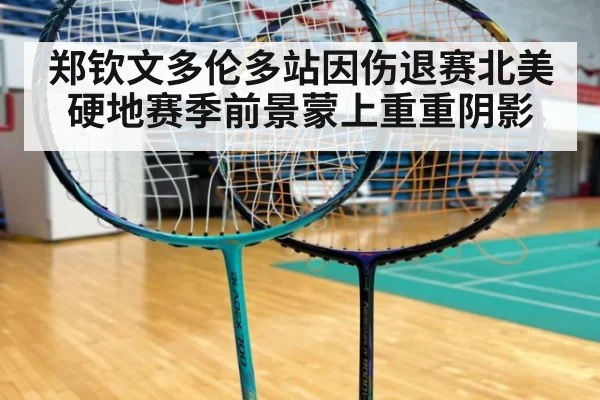 郑钦文多伦多站因伤退赛北美硬地赛季前景蒙上重重阴影